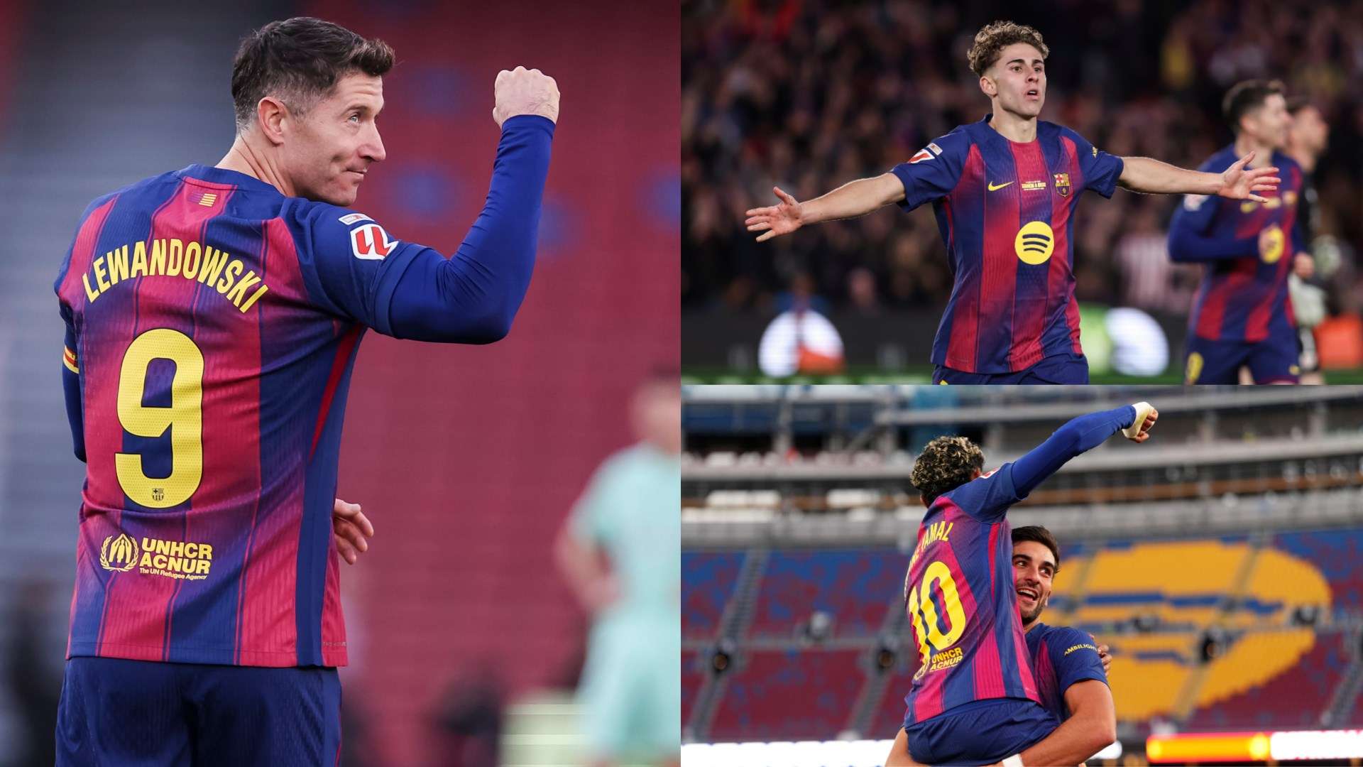 Welcome home, Barca! Lewy stars as Camp Nou reopens at last  