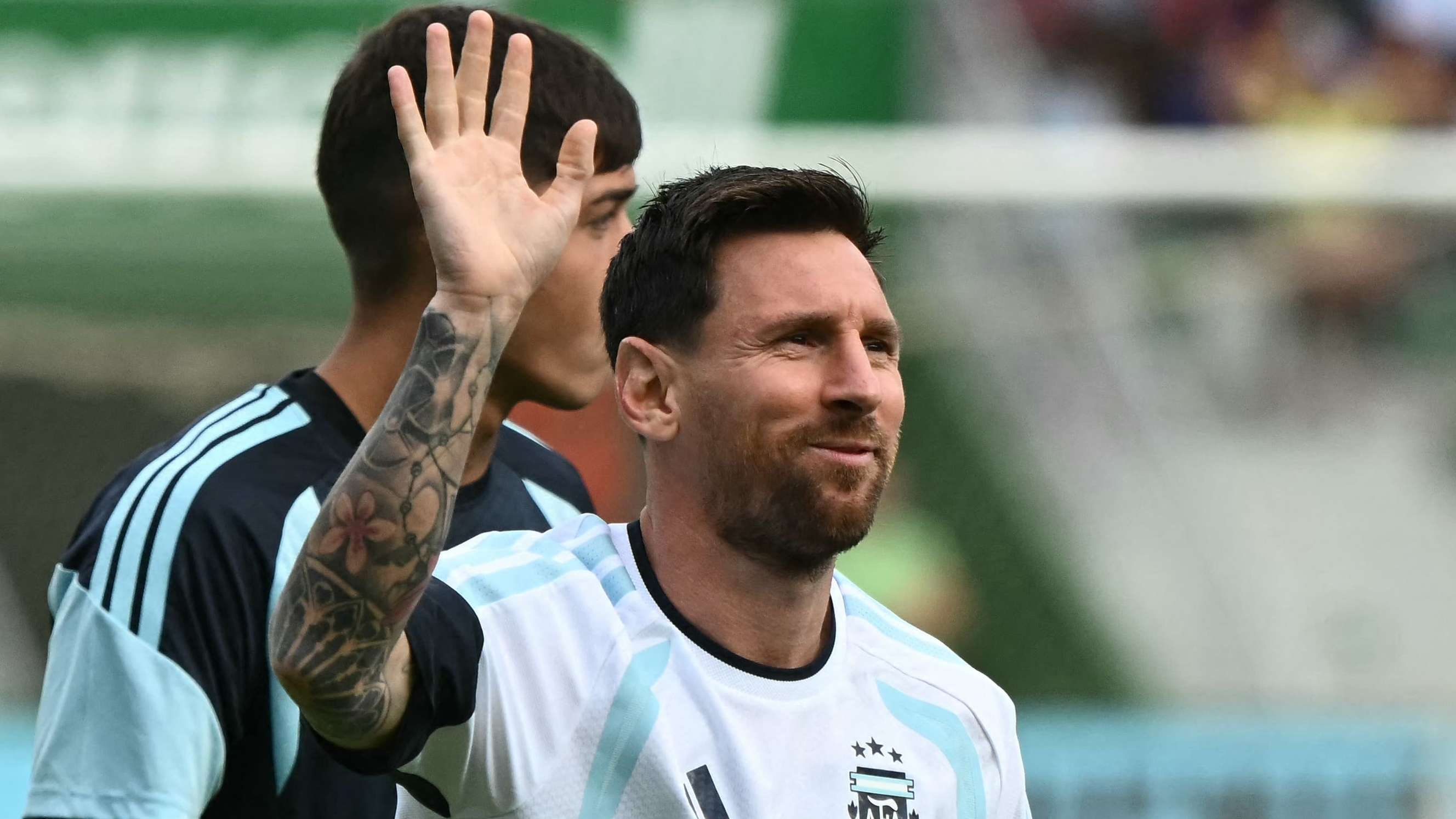 Messi blown away as 20,000 fans pack stands to watch him train  