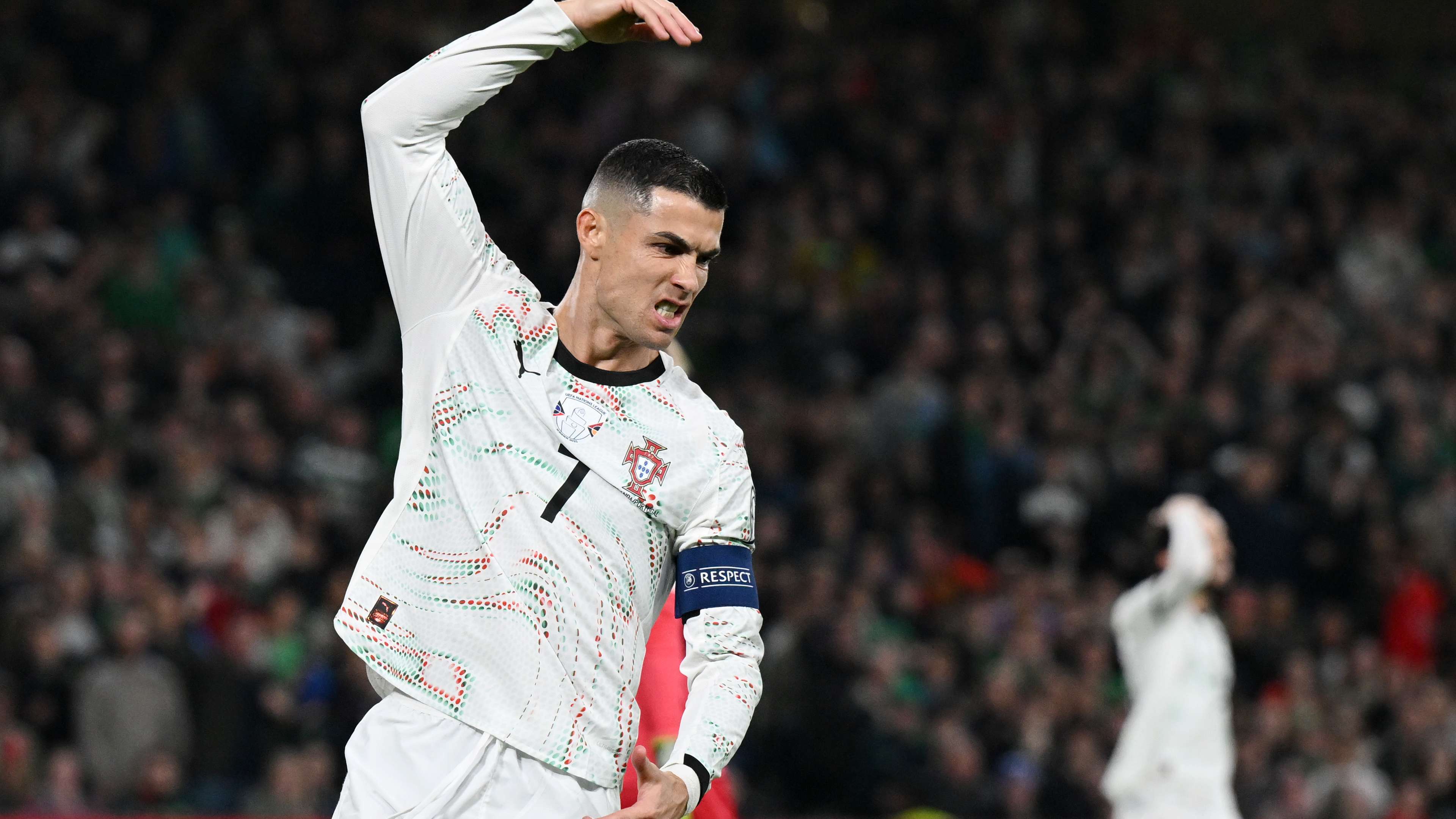 Nightmare for Ronaldo as Portugal star sent off vs Ireland  