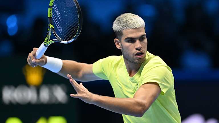 Carlos Alcaraz dedicates ATP Year-End No. 1 trophy to team, fans in Turin  