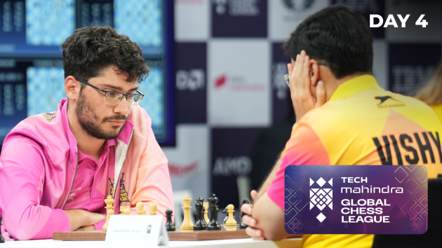 Firouzja Storms To 4/4 As Continental Kings, Mumba Masters Hit Back  