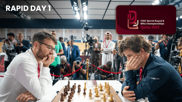 Carlsen, Gukesh, Arjun, Vachier-Lagrave, Artemiev, Share Lead  