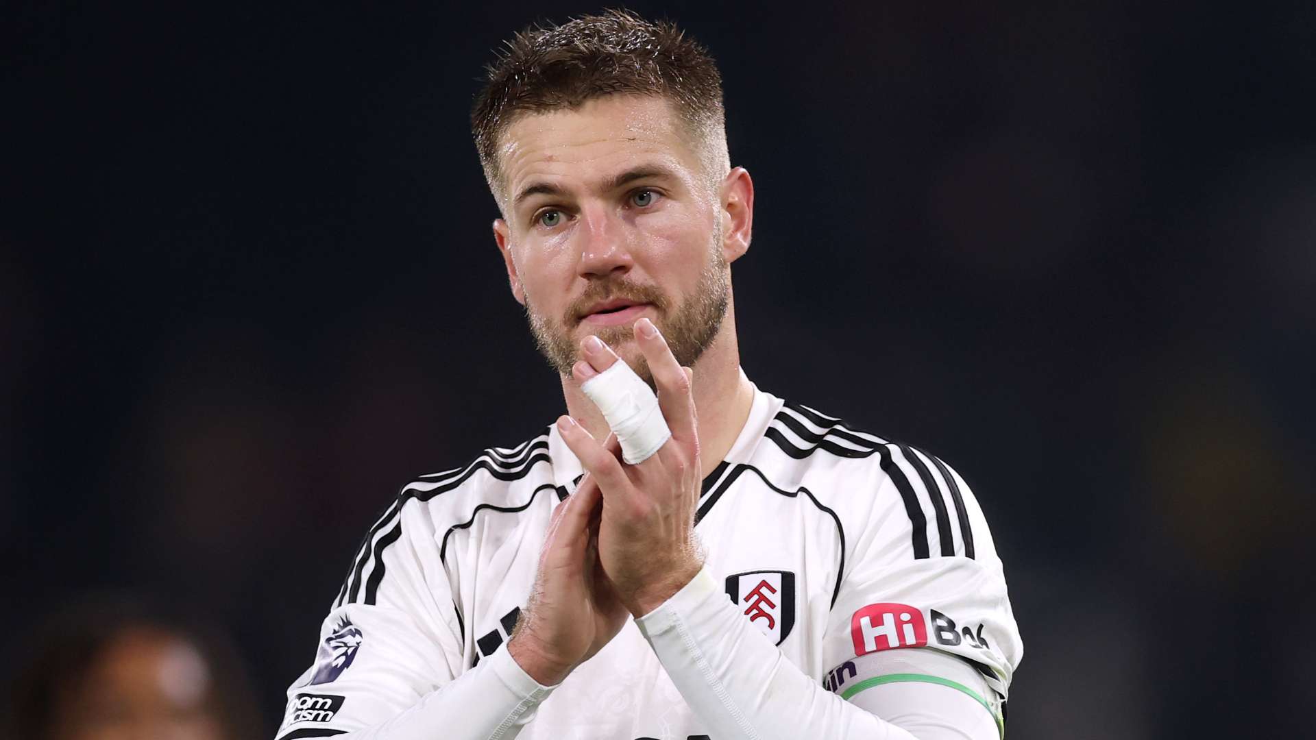 Gruesome! Fulham star pops bone back into place on pitch  