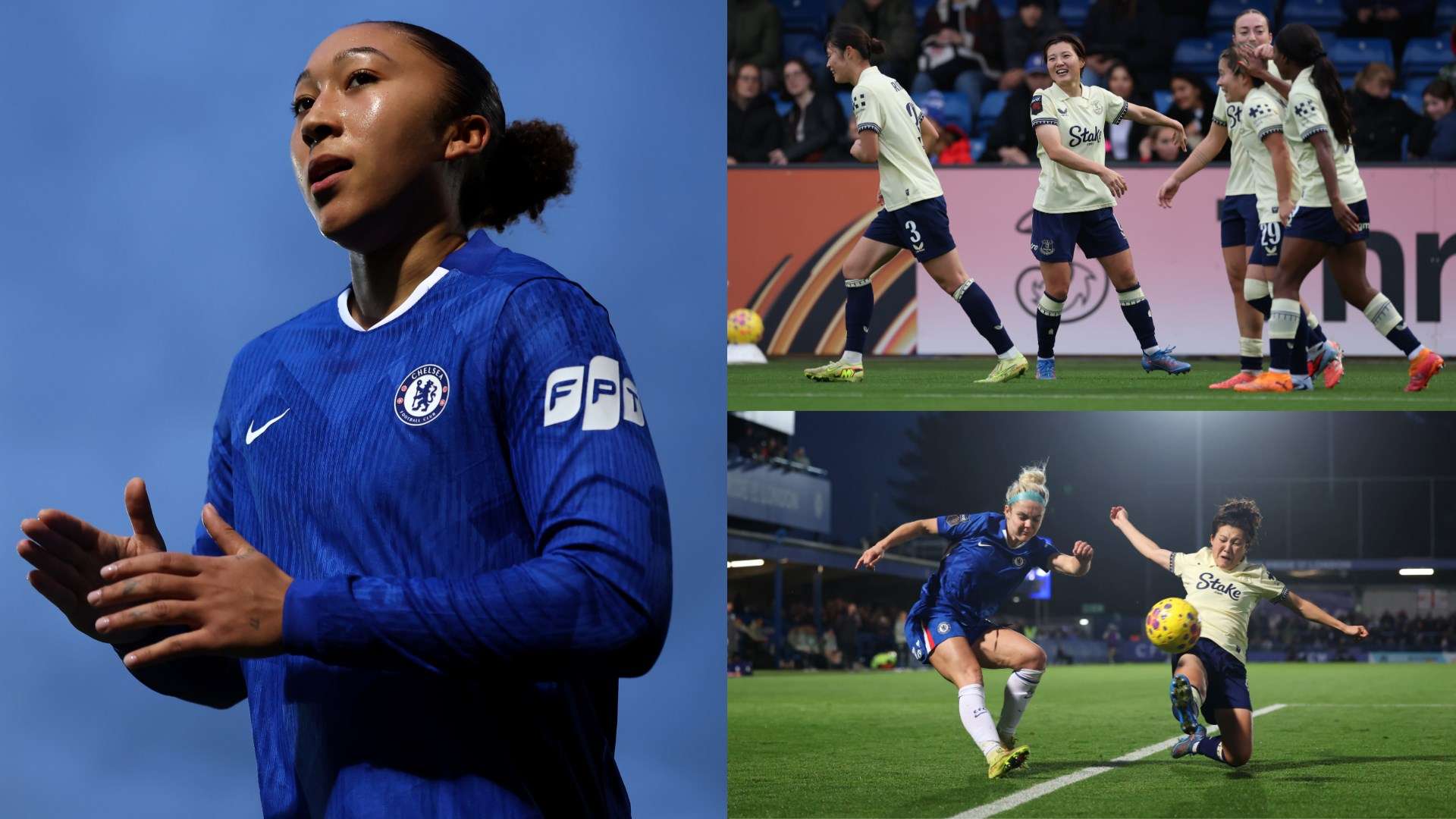 Chelsea's record WSL unbeaten run ends in shock Everton loss  