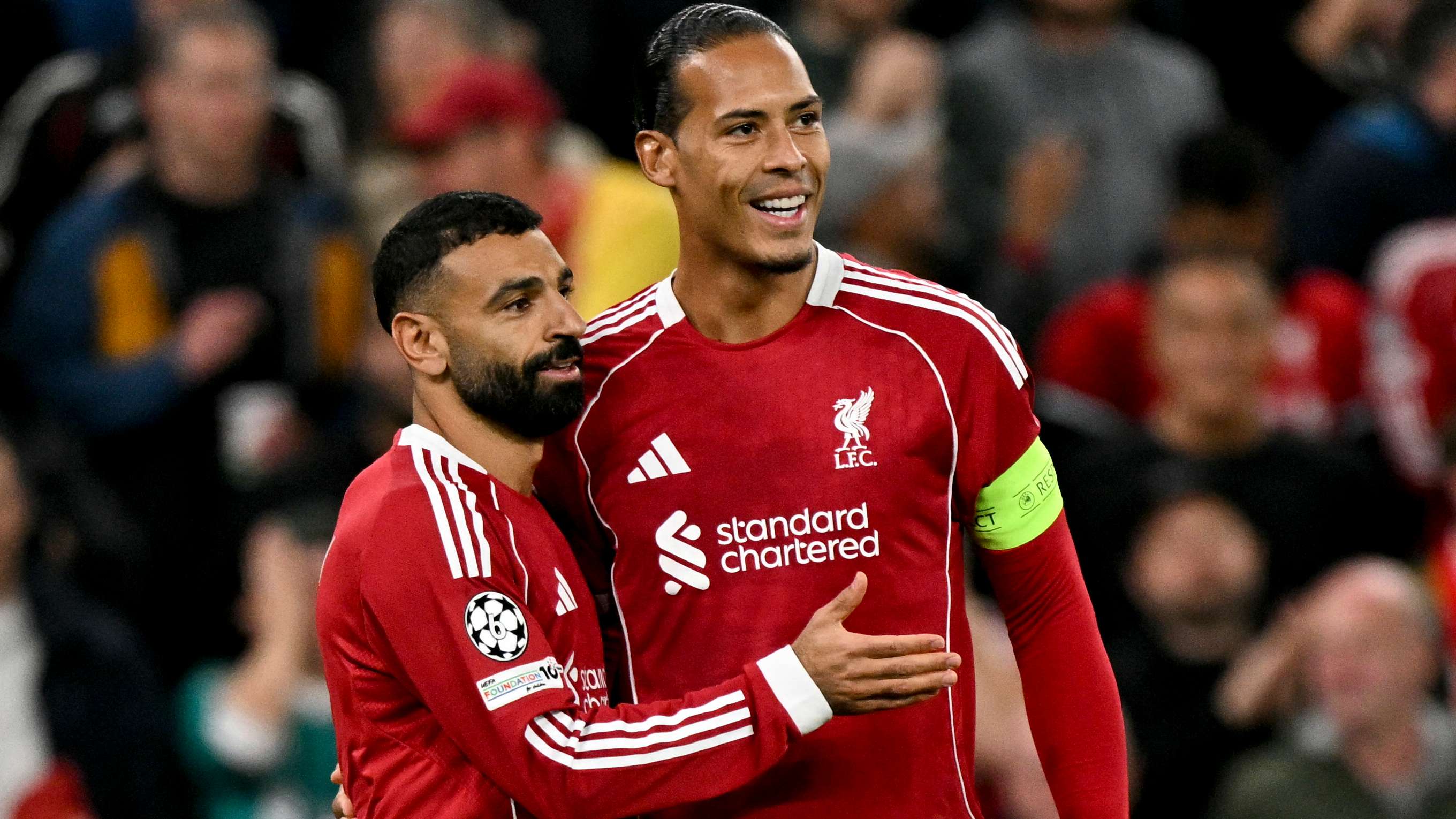 Liverpool captain Virgil van Dijk 'wants Mohamed Salah to stay'  