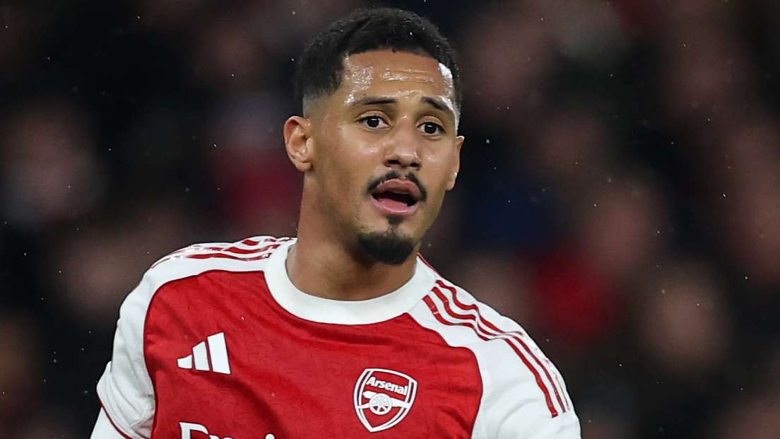 Saliba forced to 'modify his running' after ankle injury  