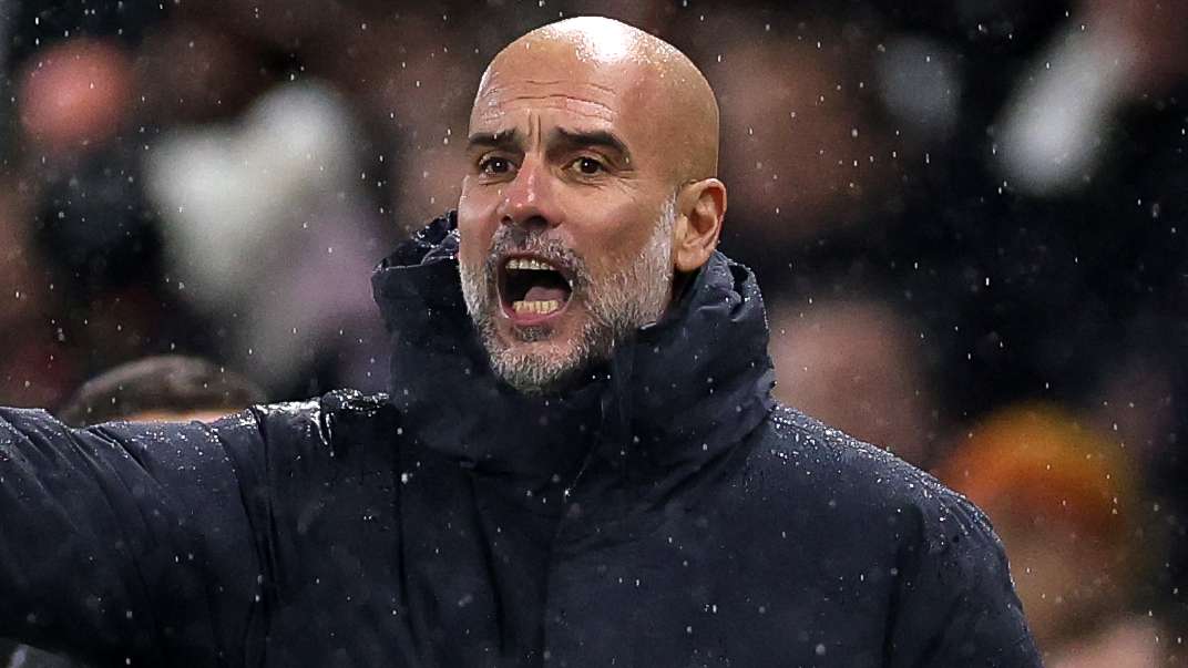 Relieved Pep makes 'I lose my hair' joke after Fulham thriller  
