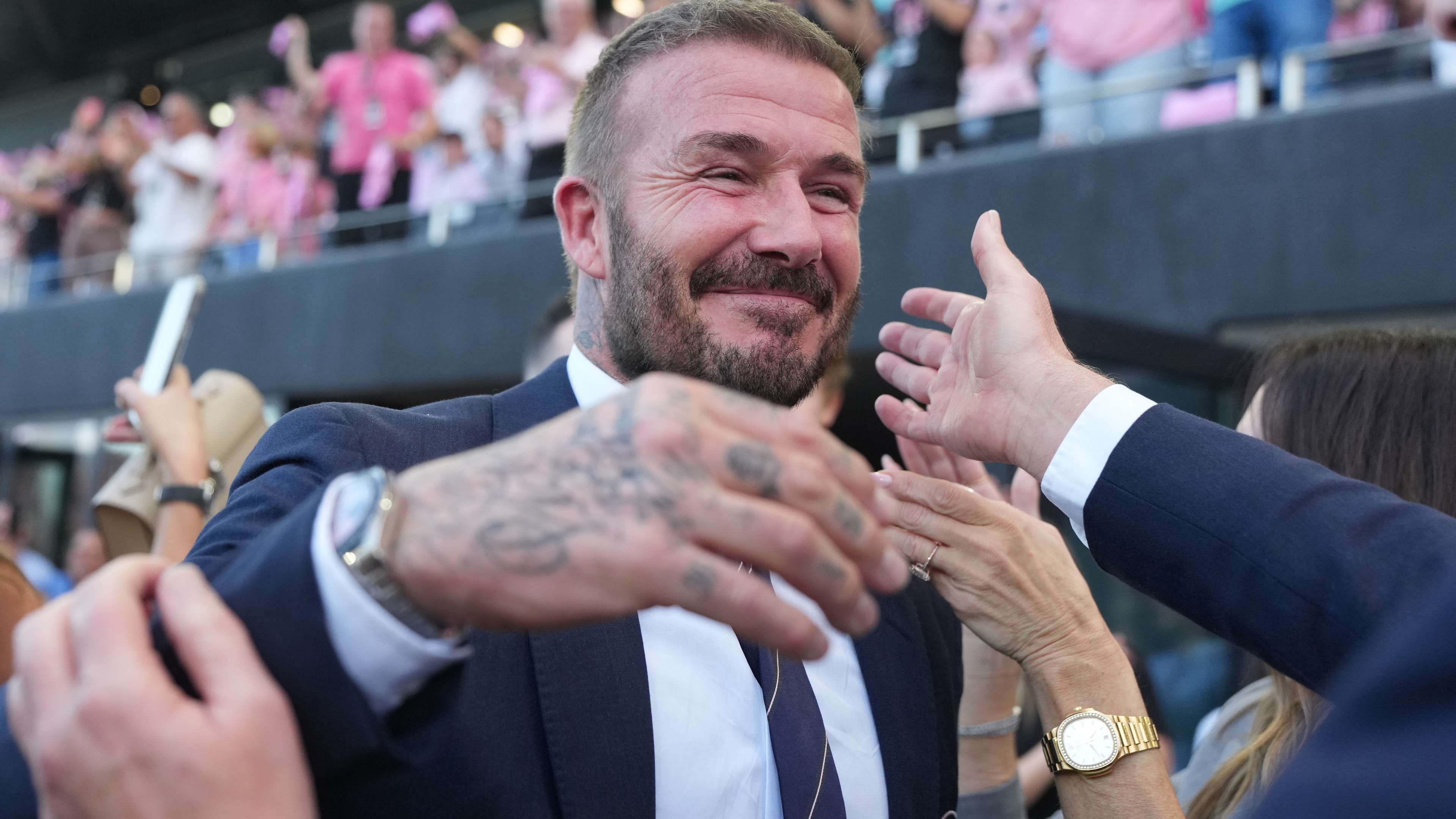'Vamos!' Beckham celebrates Inter Miami's MLS Cup triumph  
