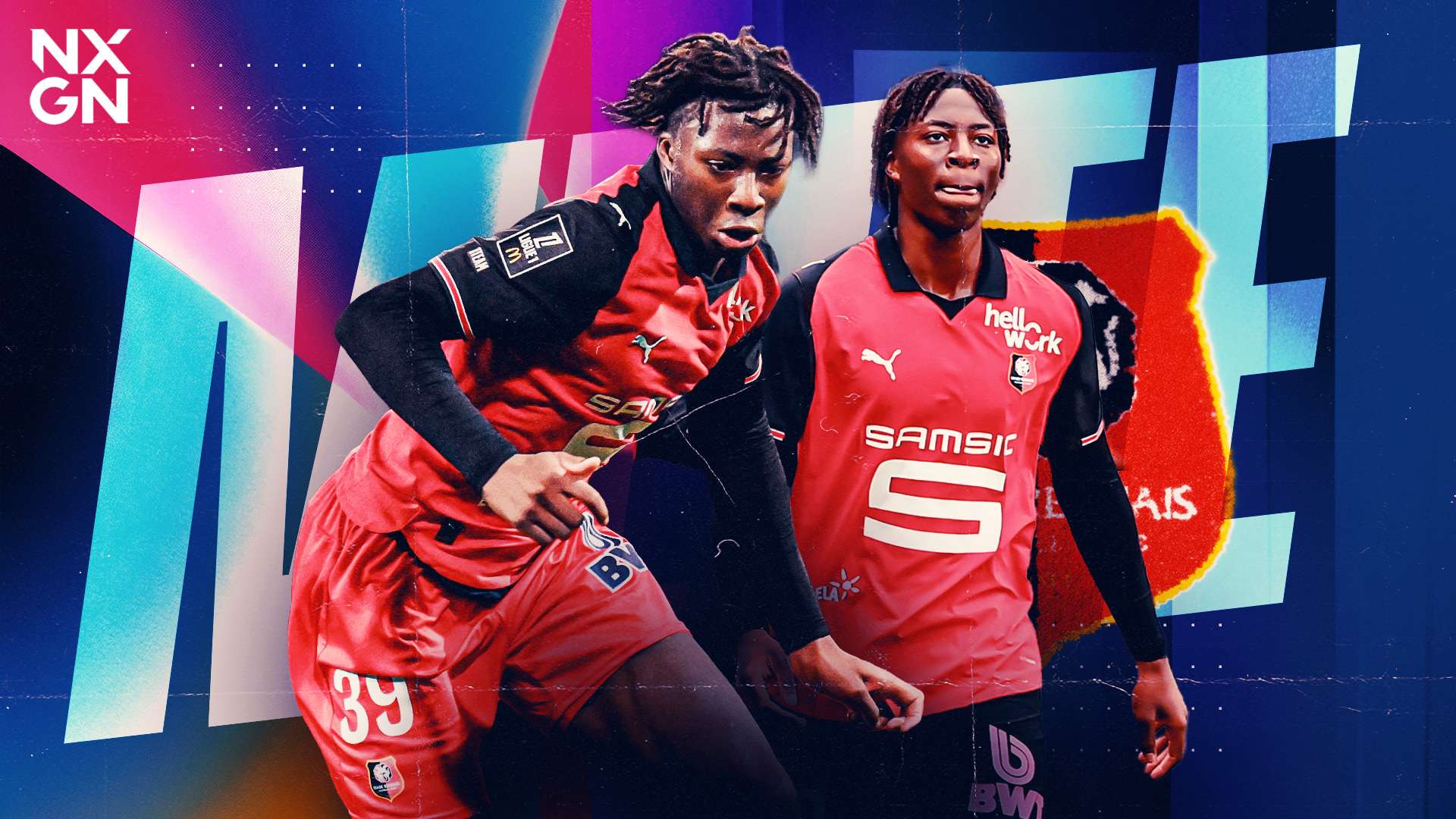 Why Chelsea & Man Utd are tracking Rennes' towering teen  