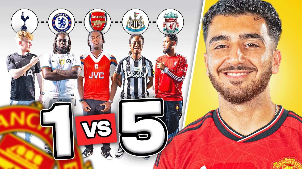 🎥| Is Rooney the PL GOAT? Man Utd fan vs five rivals  