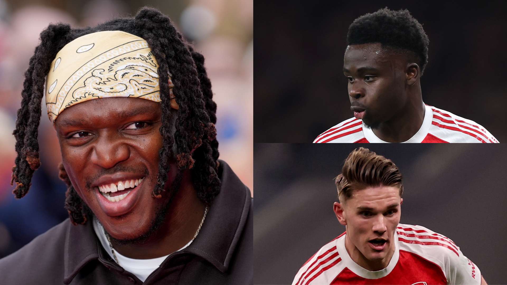 KSI reveals Arsenal's most important player and gives Gyokeres verdict  