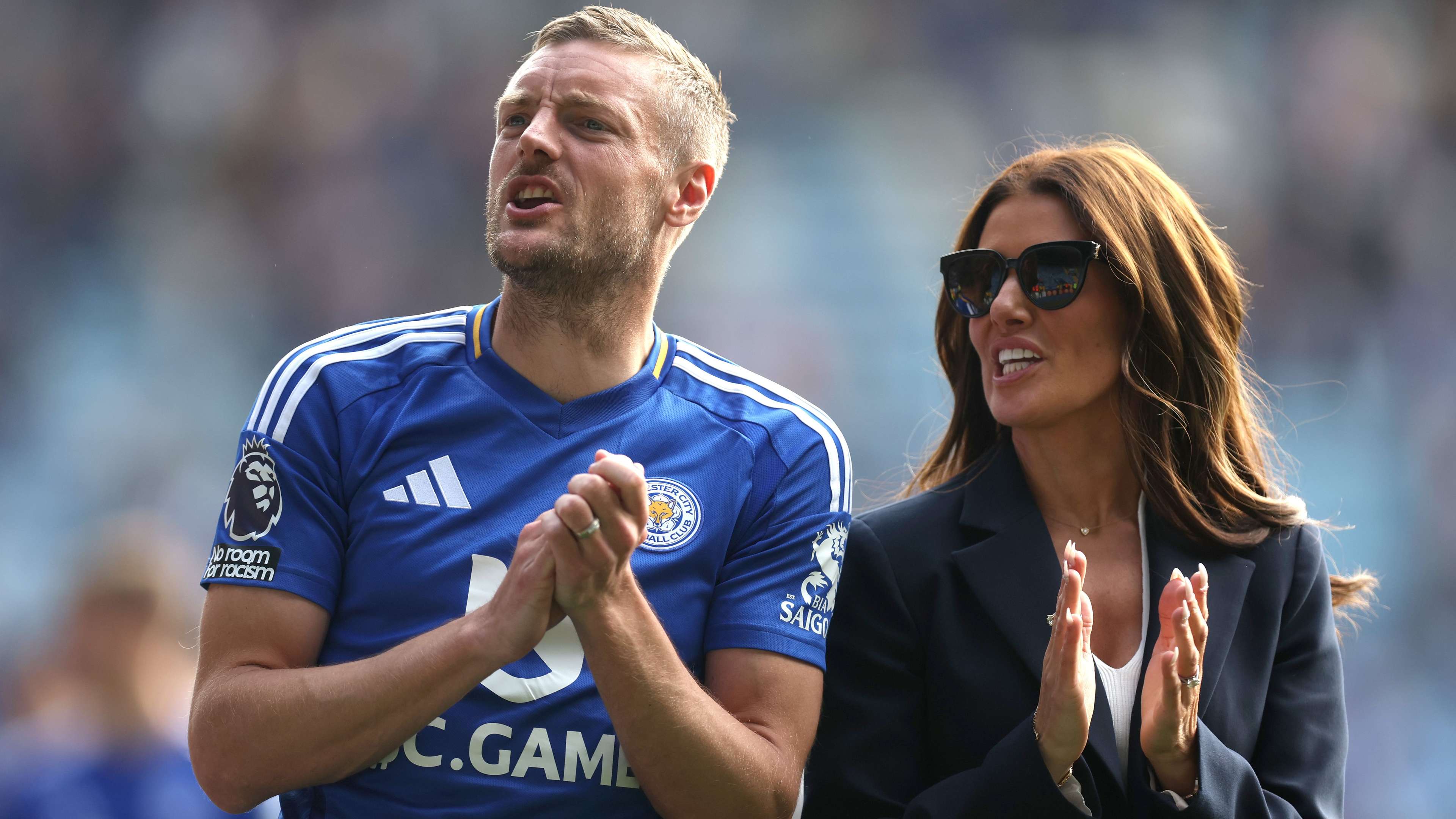 Vardy's wife Rebekah reveals striker's stance on management  