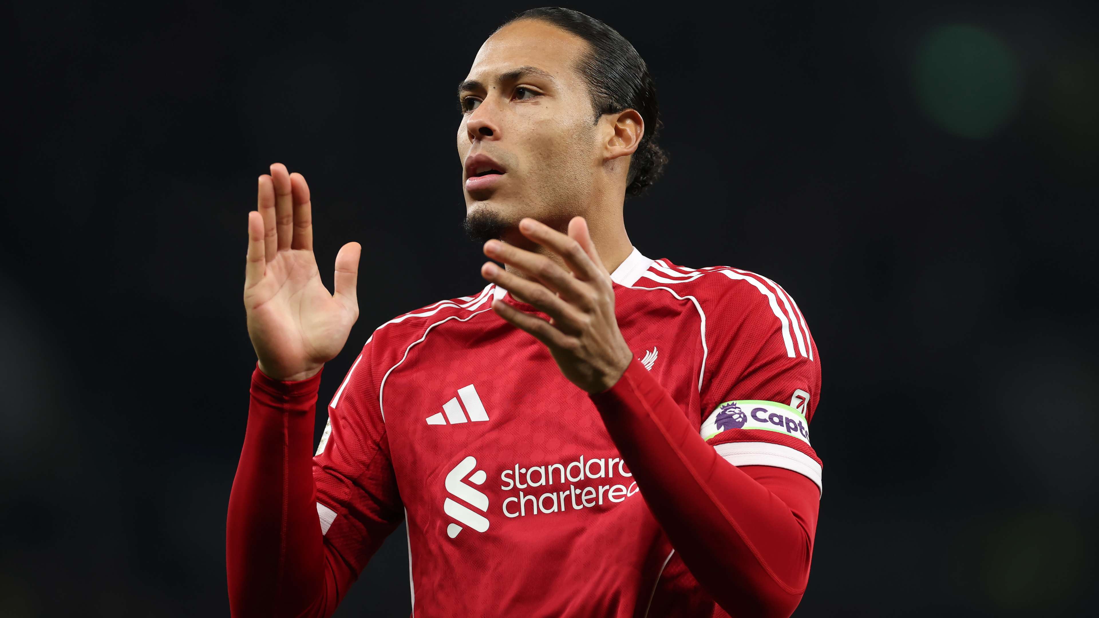 Van Dijk tells Liverpool fans he 'doesn't like boos'  
