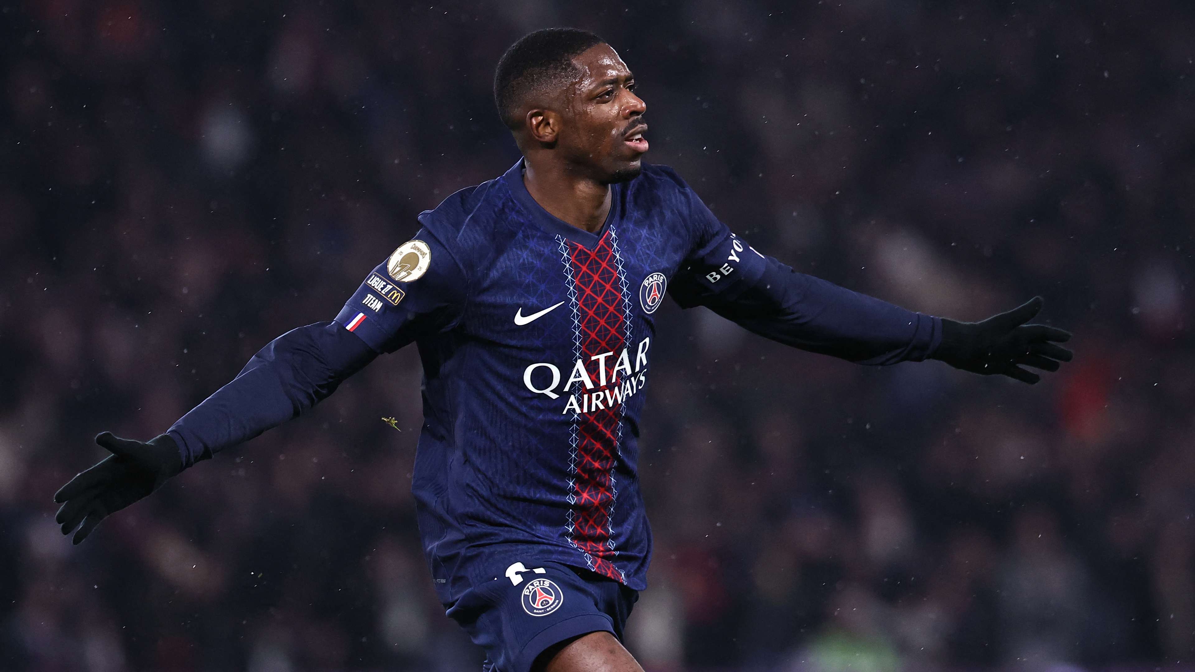Dembele scores insane lob to finish off stunning PSG goal  