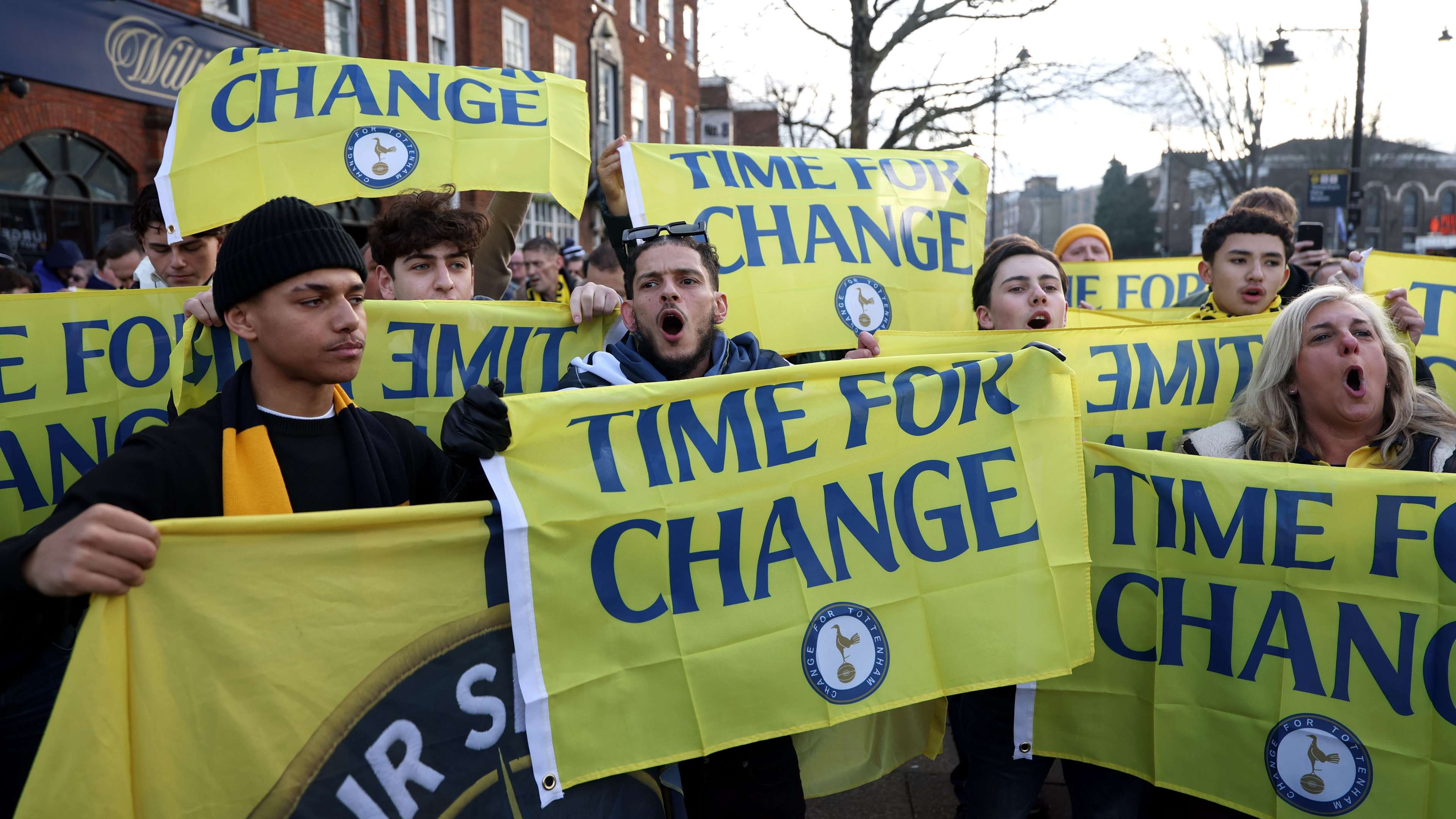 Spurs fan group call for mass walk-out during Man City clash  
