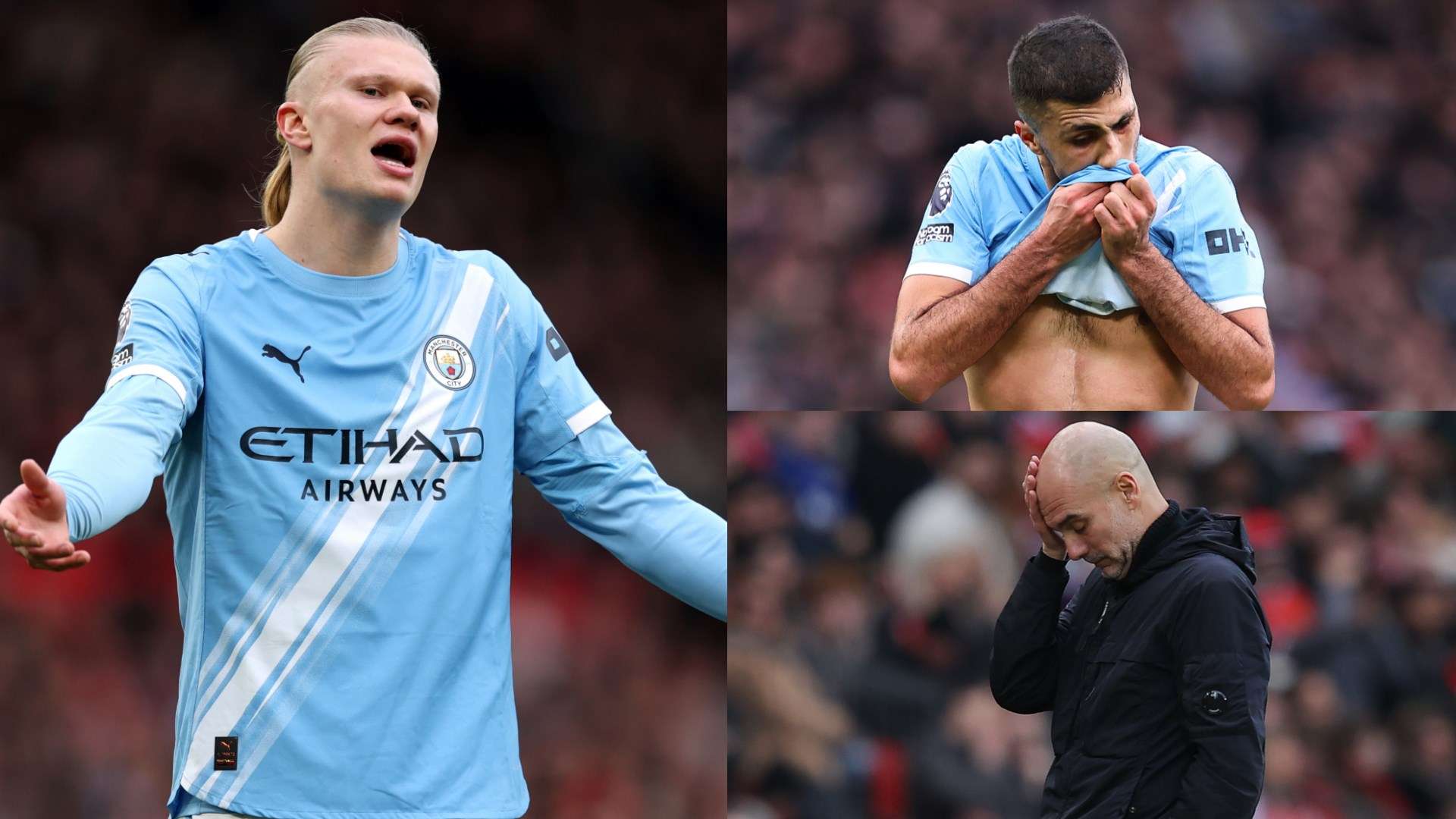 Anyone seen Haaland?! City star flops AGAIN in disastrous derby  