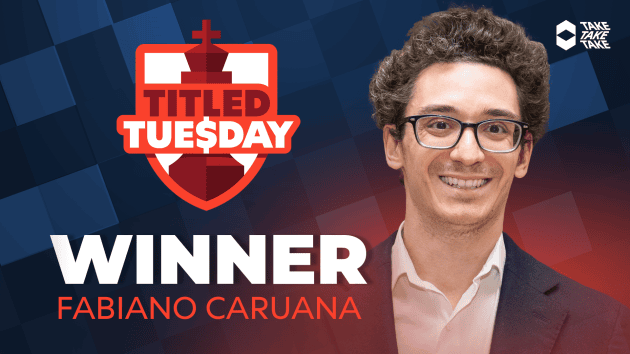 Caruana Back Atop Titled Tuesday In Photo Finish  