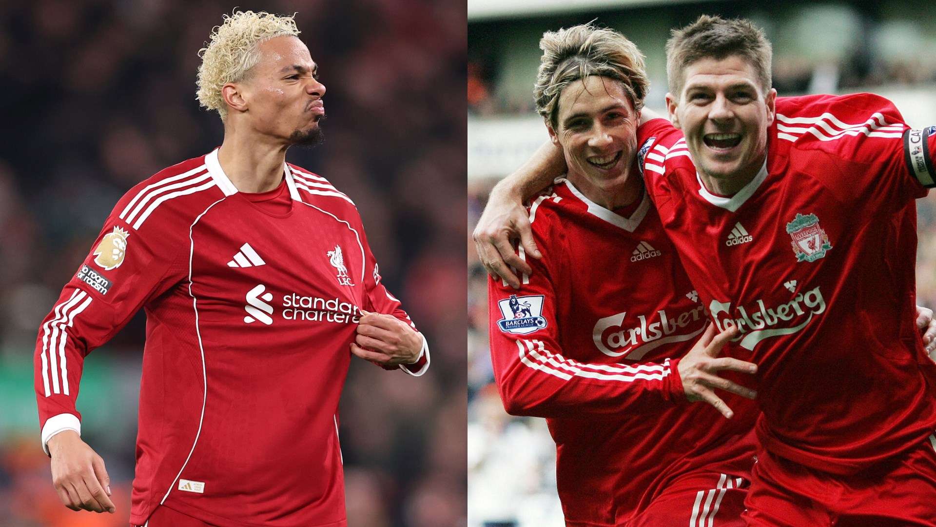 Ekitike gives humble response to Gerrard over Torres comparisons  