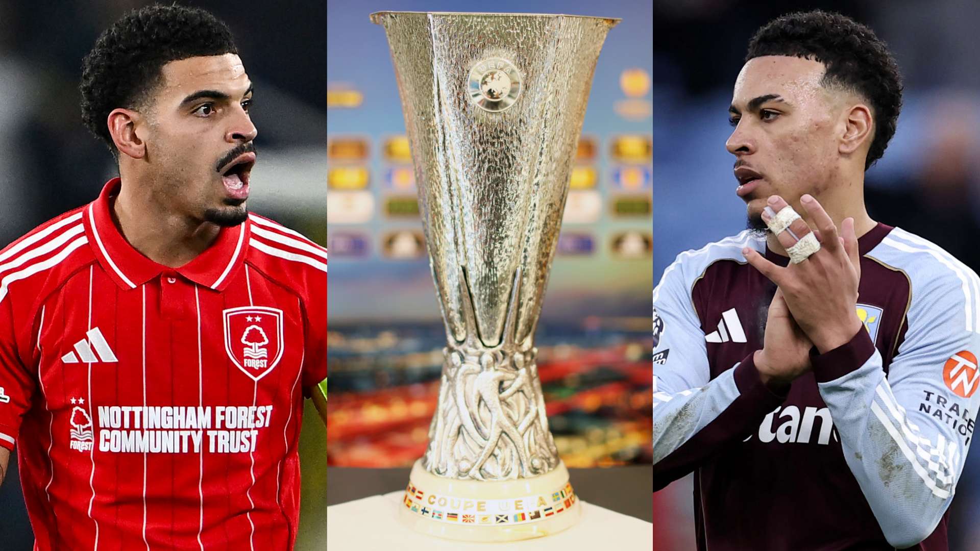 UEL last-16 draw: Villa face Lille as Forest tackle Midtjylland  