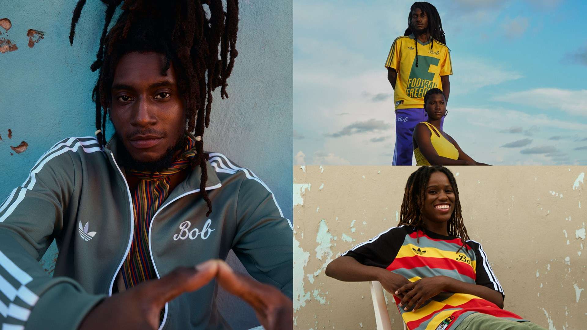 'Football is freedom' - How Bob Marley inspired new adidas collection  