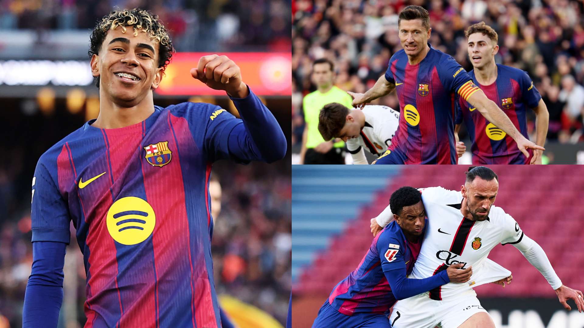 Yamal turns on the style as Barca beat Mallorca  