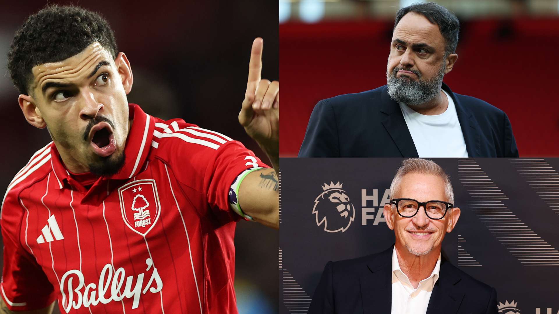 Lineker reveals X-rated message Forest should’ve given Marinakis  