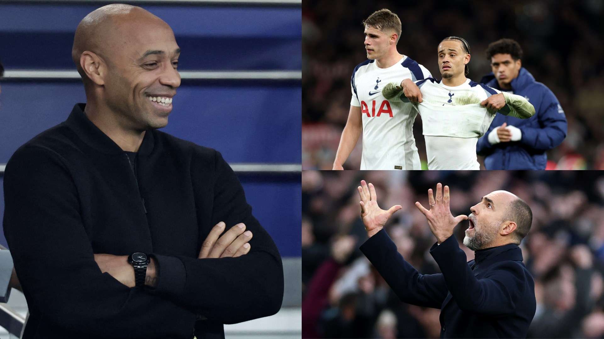 Arsenal legend Henry trolls Spurs and tips them for drop  
