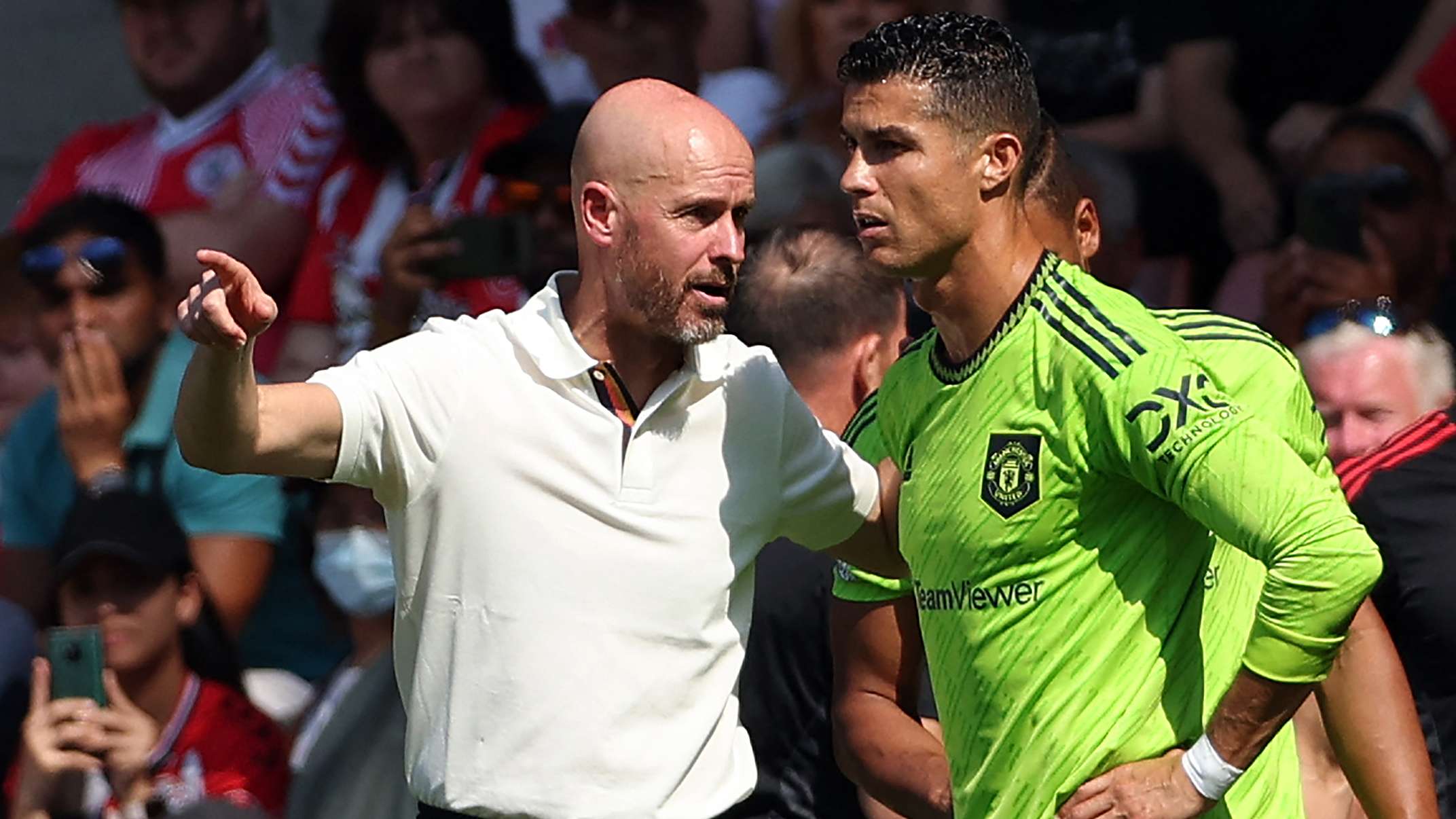 Ex-Man Utd coach sheds light on CR7 fall-out with Ten Hag  