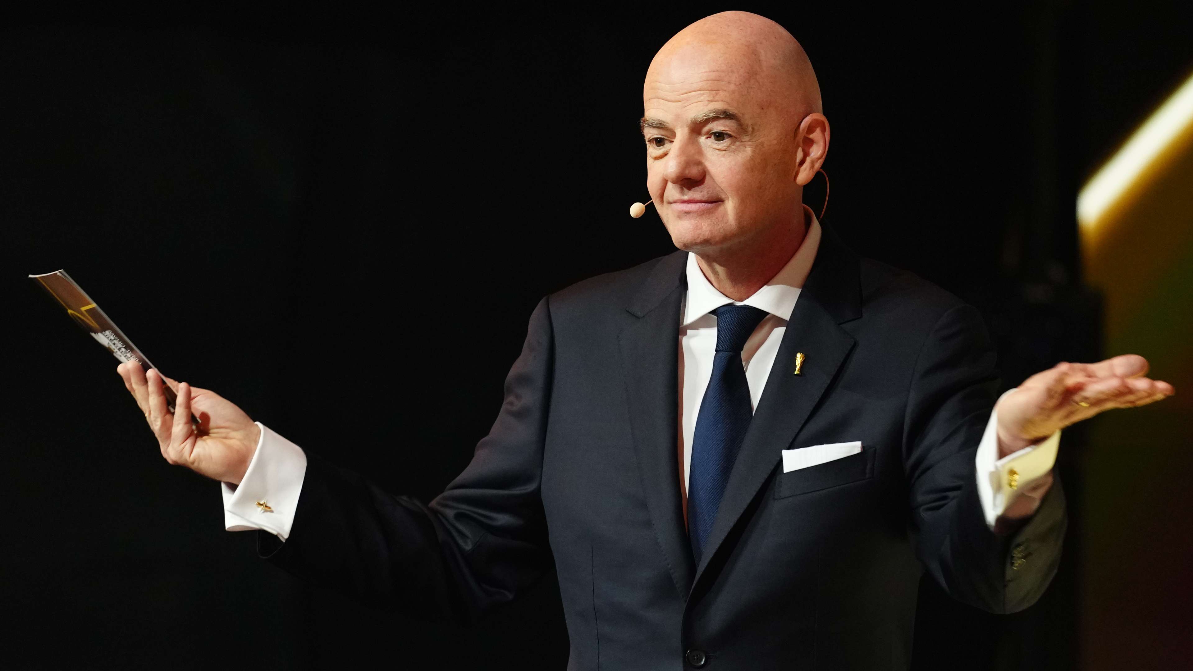 Russia's ban should 'definitely' be lifted, says Infantino  