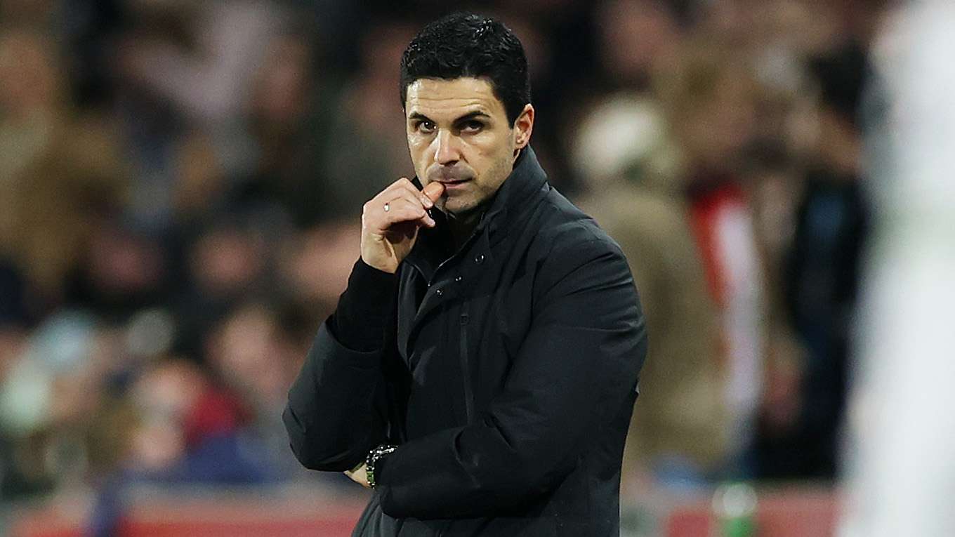 Arteta hints Arsenal could make drastic pre-match change  
