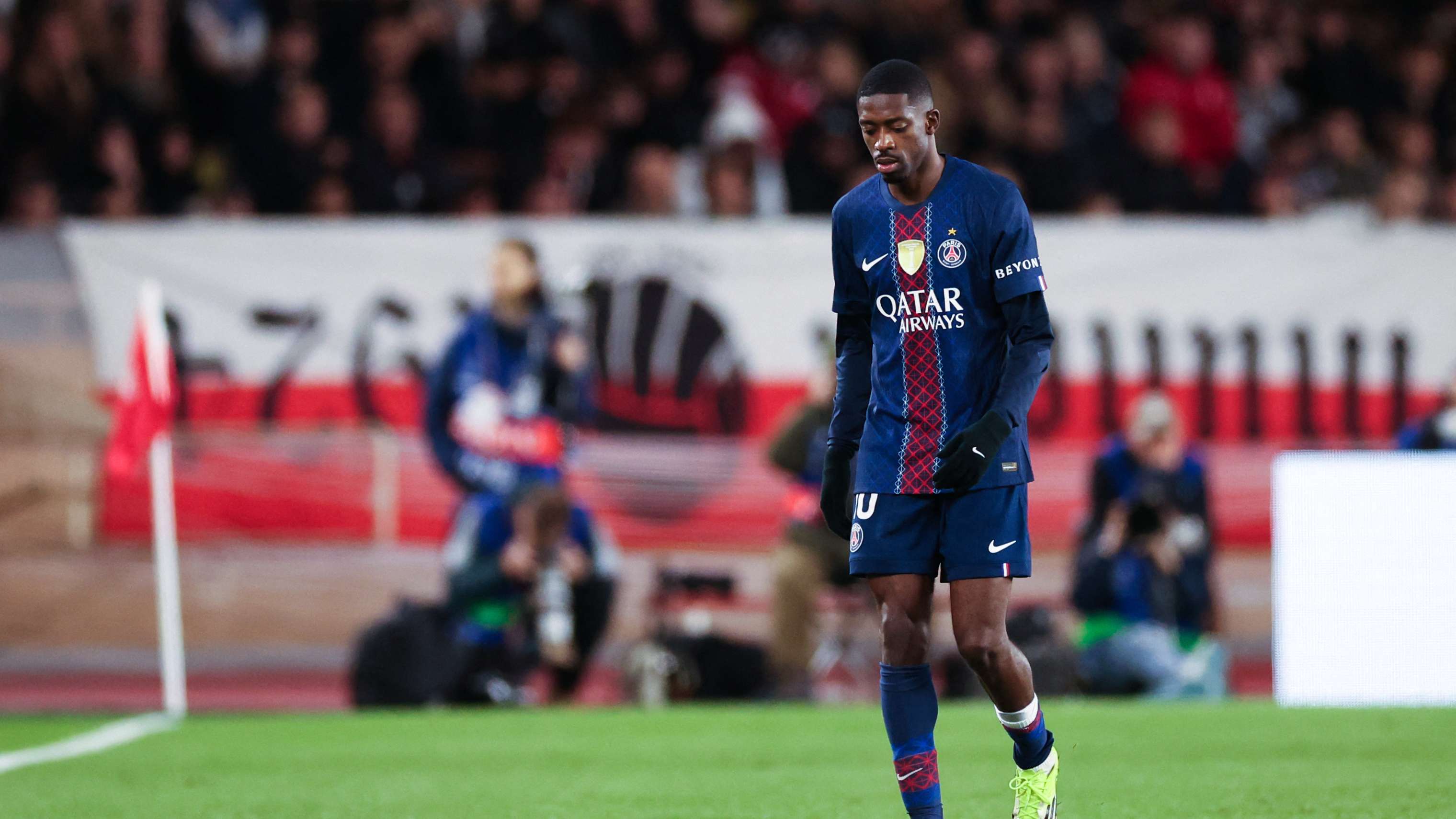 Another setback for Dembele! PSG star forced off in UCL  