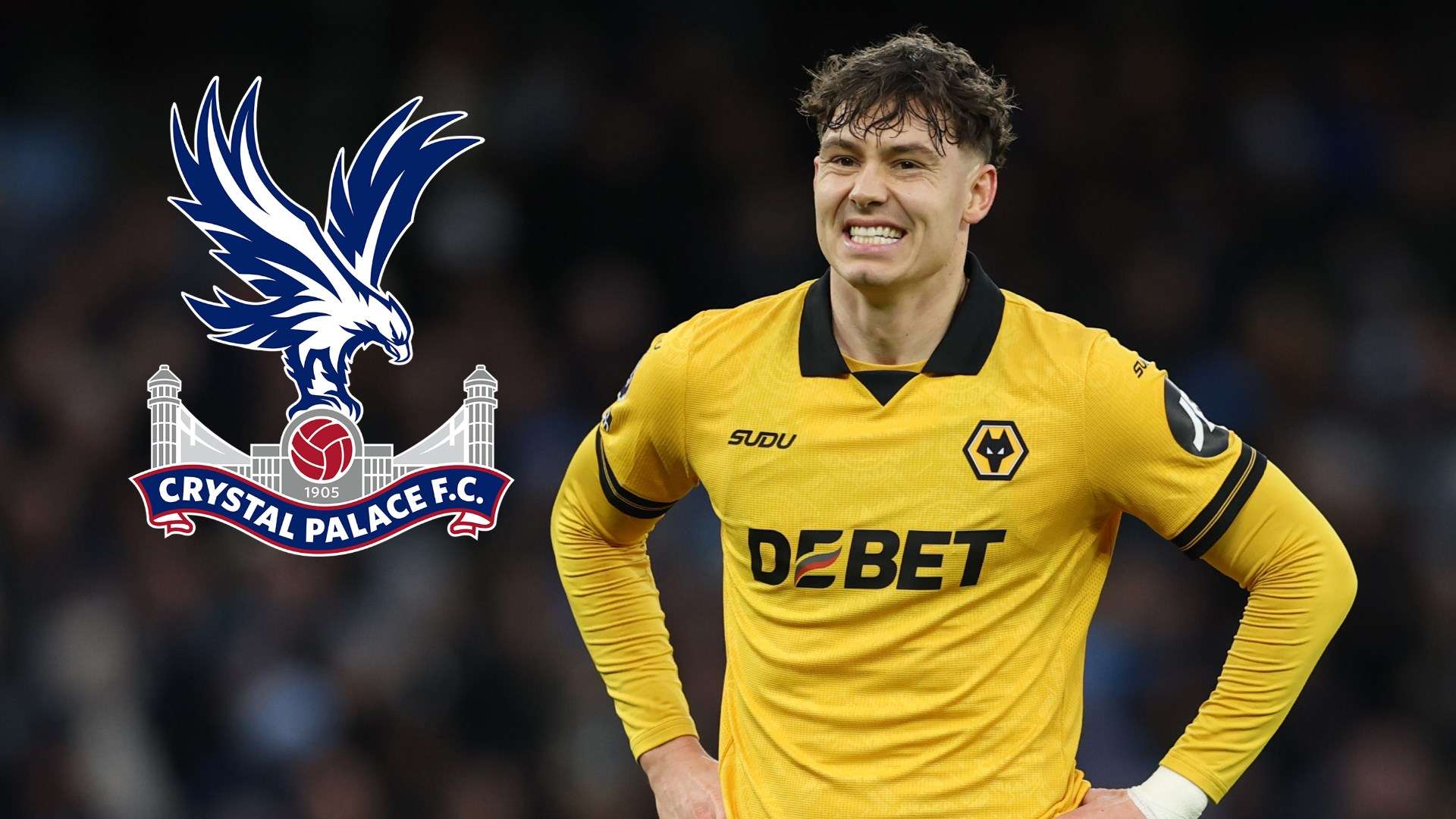 Crystal Palace sign Strand Larsen from Wolves in club-record deal  