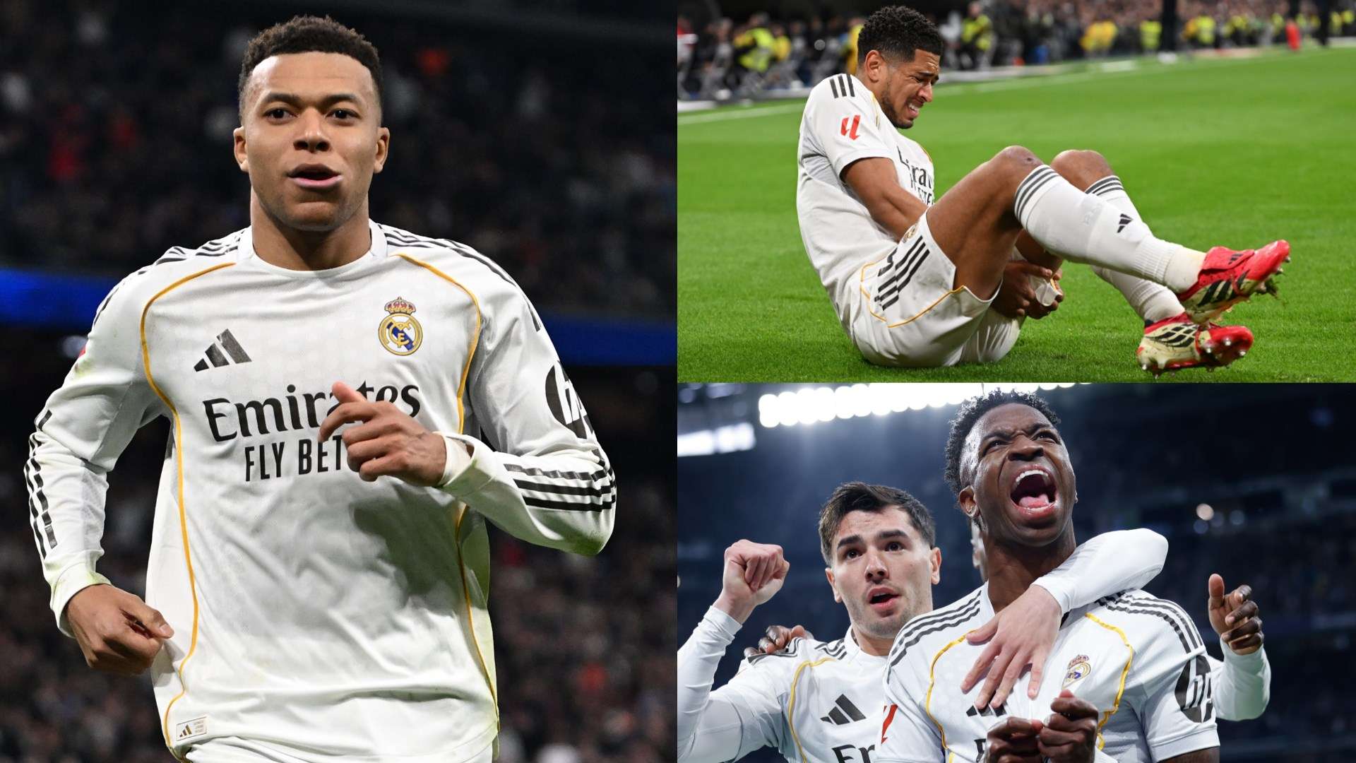 Mbappe goes from zero to hero but Jude injury mars Madrid win  