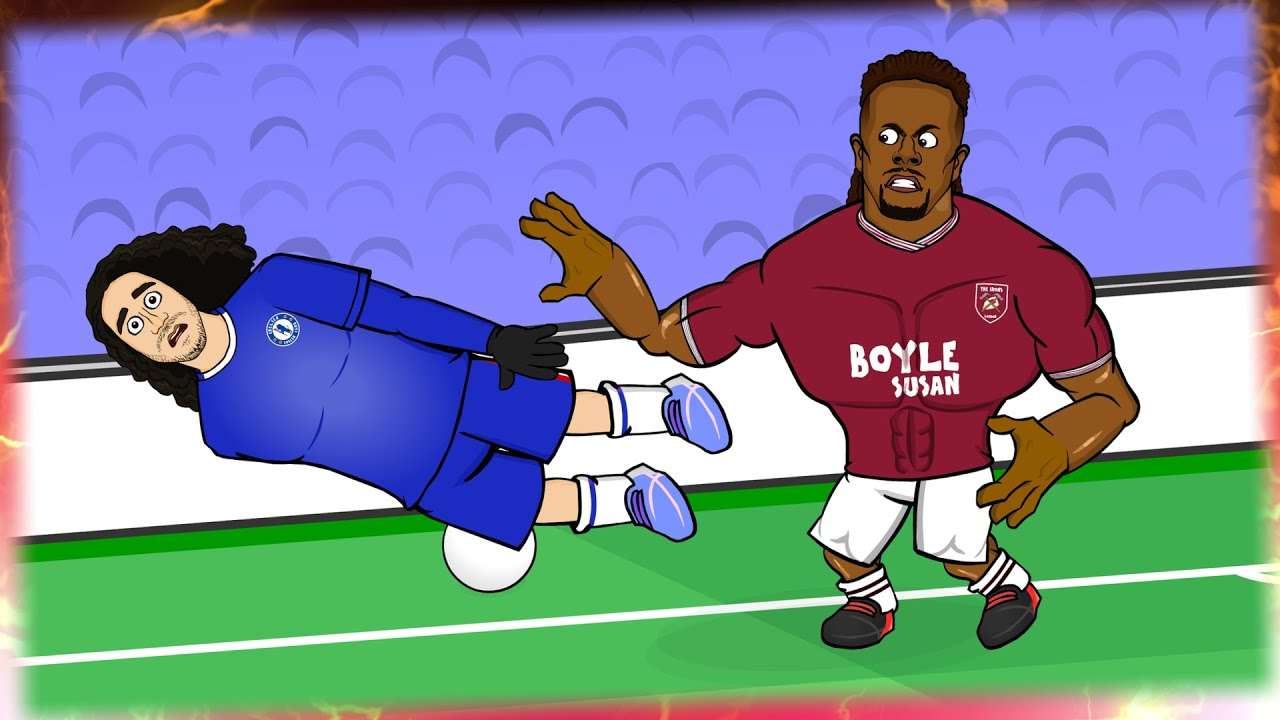 🎥 | Don't mess with Adama! It's Joao Pedro & Cucurella vs Traore  