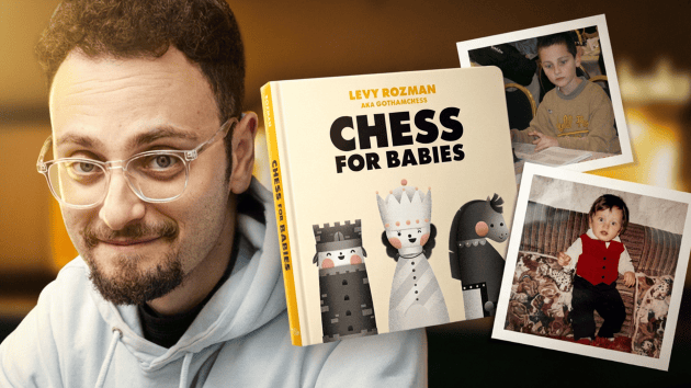 Levy Rozman Releases 'Chew-Proof' Chess Book For Babies, Debuts At No. 1 On Amazon  