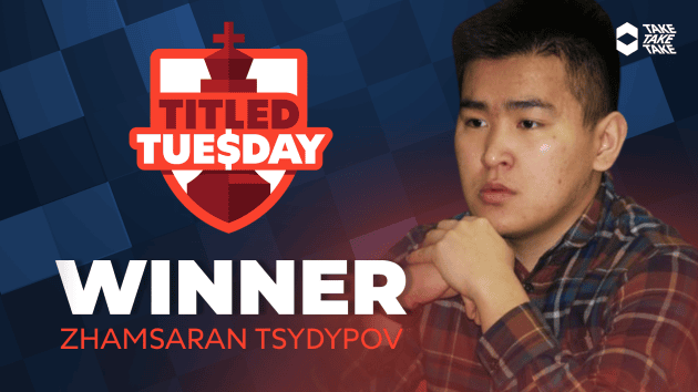 Tsydypov Shock Titled Tuesday Winner  