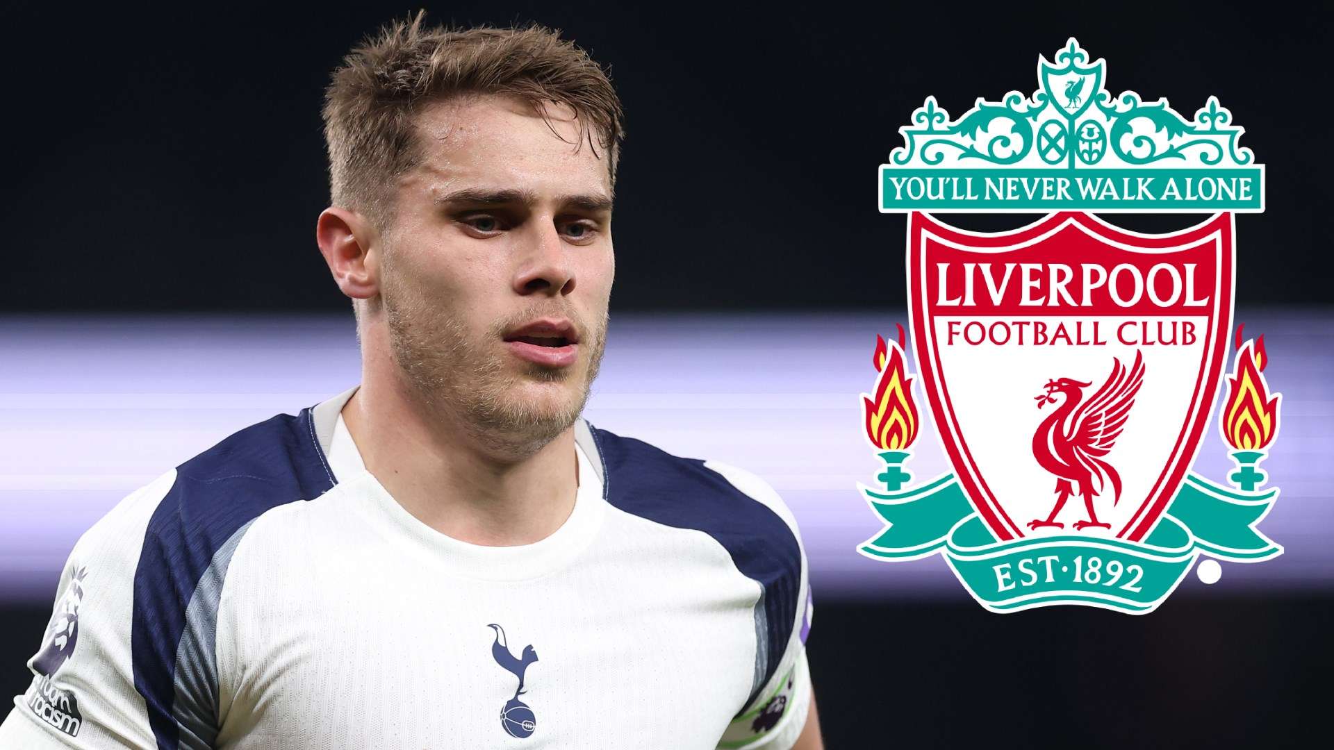 Sherwood backs Van de Ven for Liverpool move  