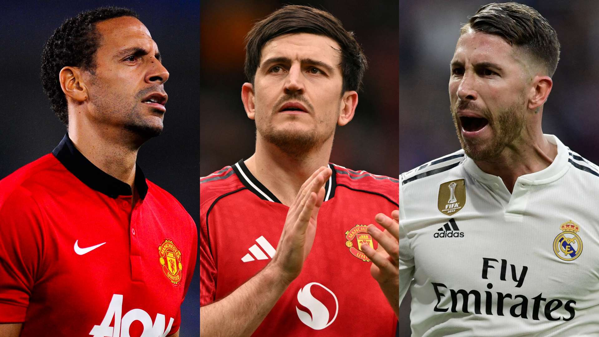 Ramos or Ferdinand? Utd star Maguire names centre-half GOAT  