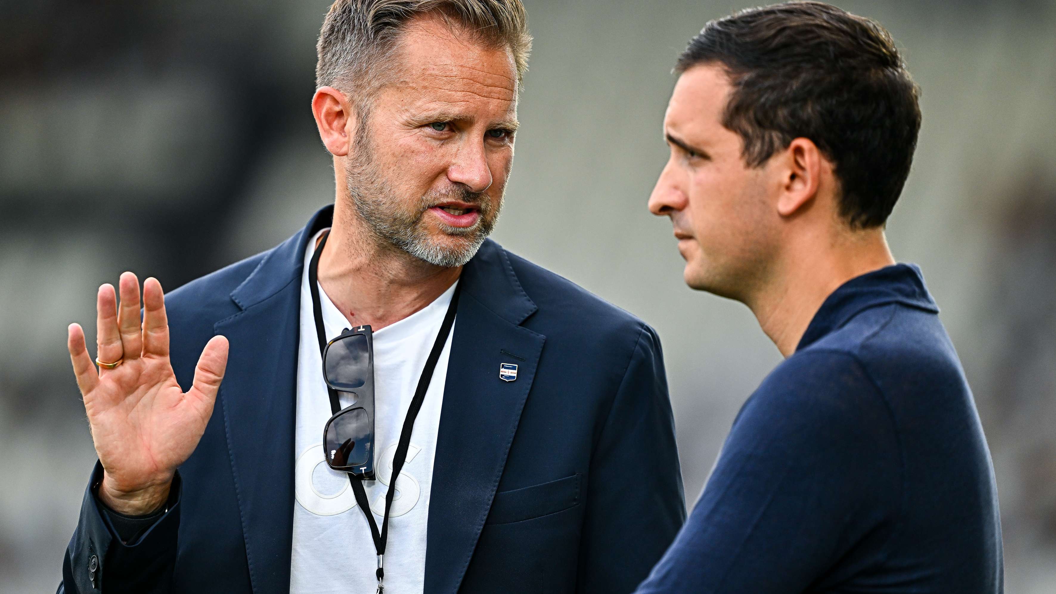 Sampdoria, Fredberg: "I’m definitely staying; I’m saddened by the rumours of disagreements with Mancini"  