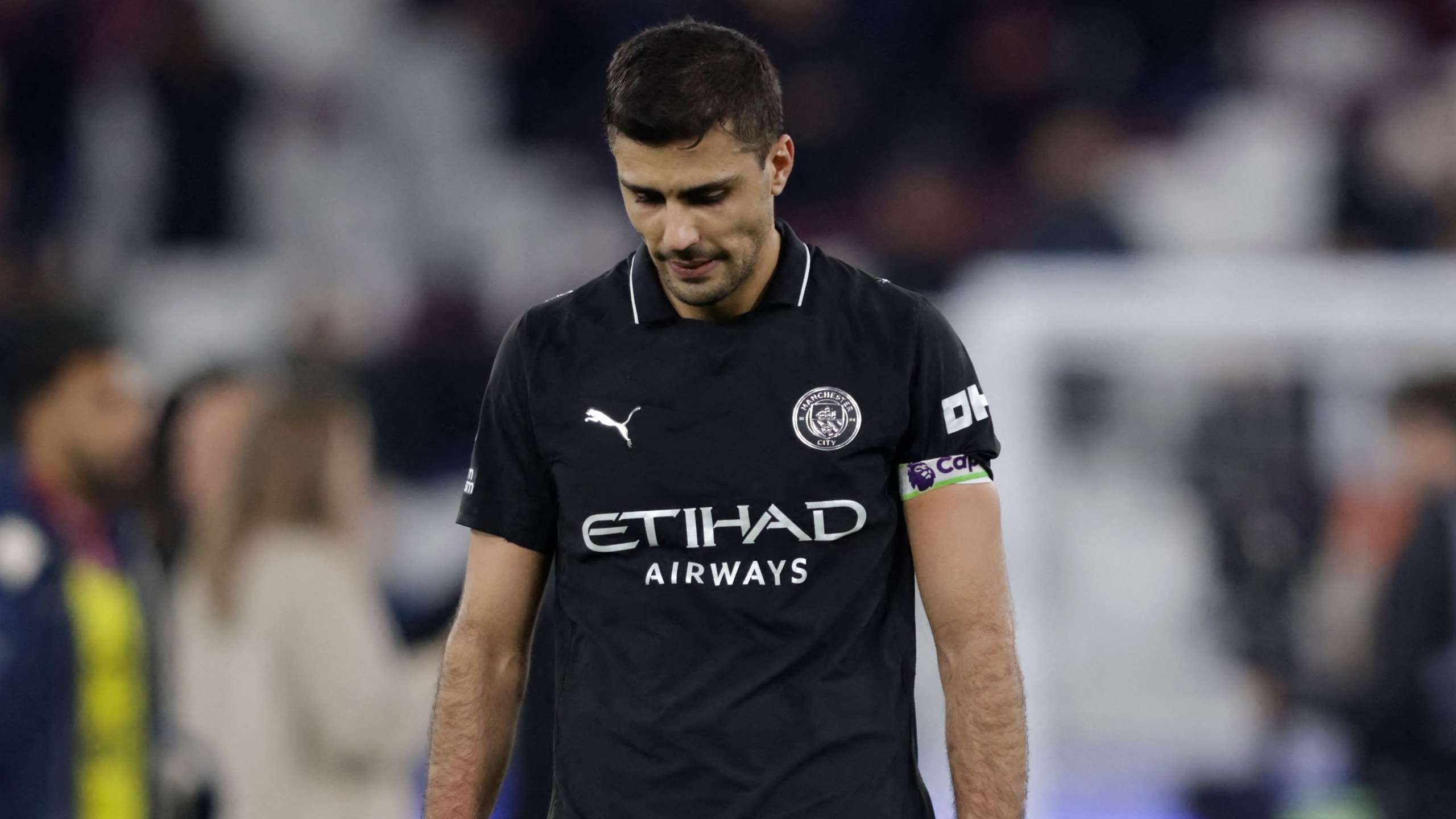 Rodri admits Man City title hopes may be over  