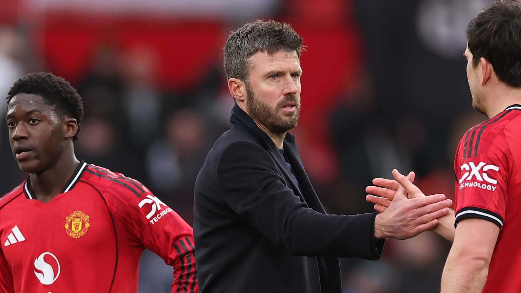 Carrick backs Man Utd trio for England recall at World Cup  