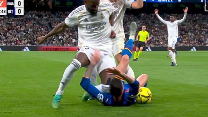 Nagelsmann on Rüdiger’s rough foul  