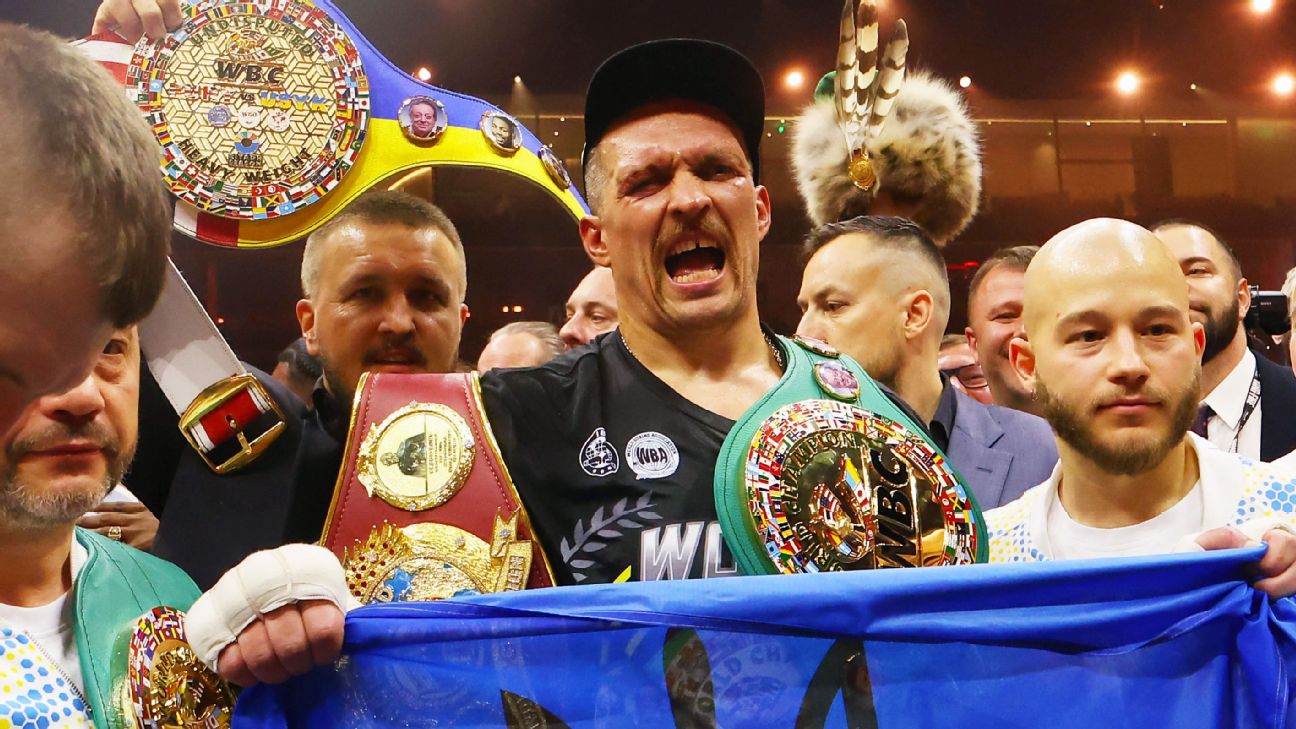 Boxing champions list  