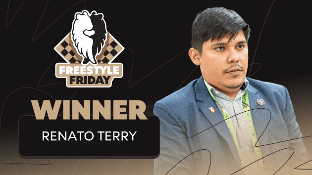 Terry Time As Peruvian IM Wins Freestyle Friday By Full Point  