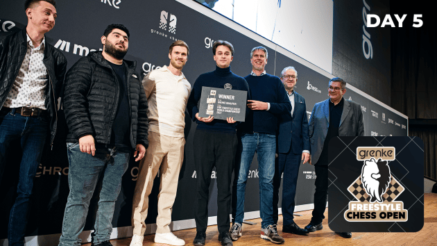 Keymer Edges Out Vachier-Lagrave On Tiebreak, Wins Grenke Freestyle Open  