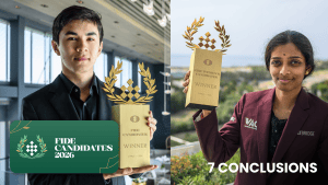 Sindarov, Vaishali Triumph: 7 FIDE Candidates Conclusions  