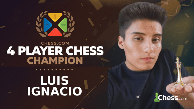 Ignacio Defends 4-Player Chess Title  