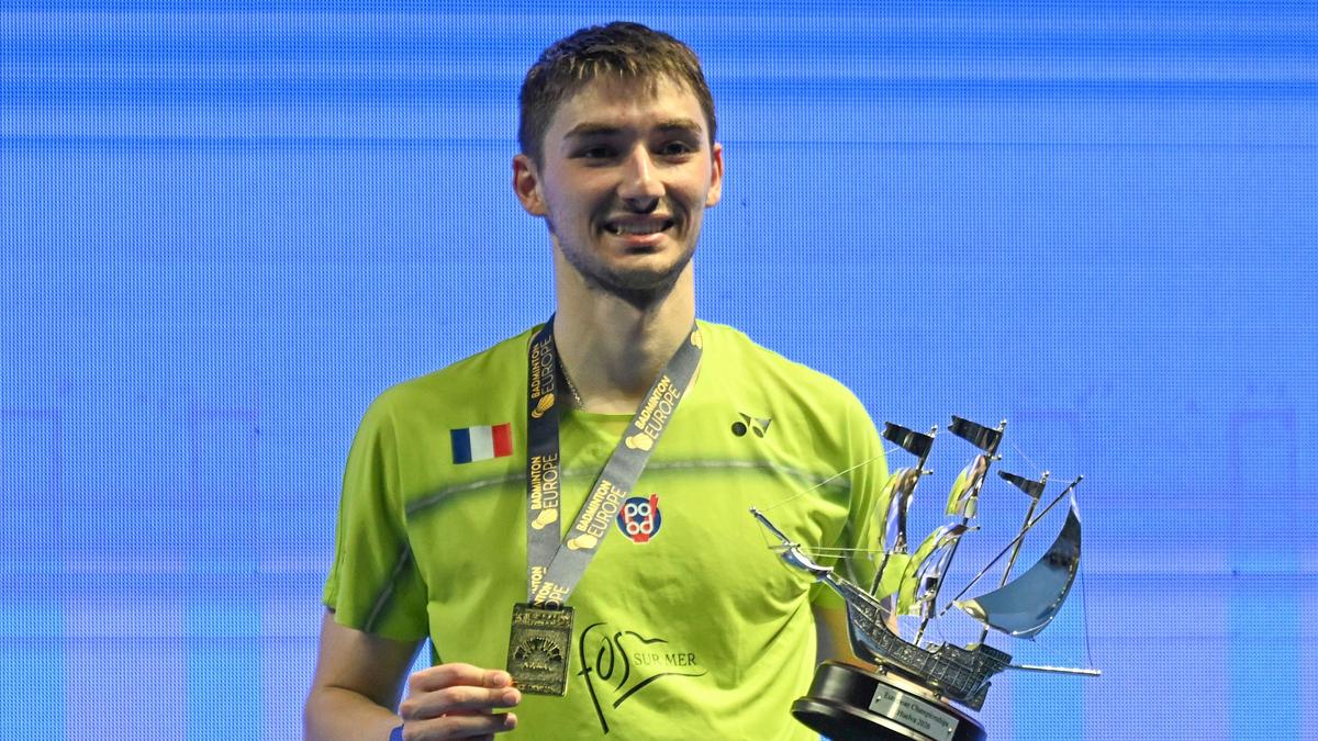 Christo Popov wins European badminton title but misses out in doubles decider with brother  
