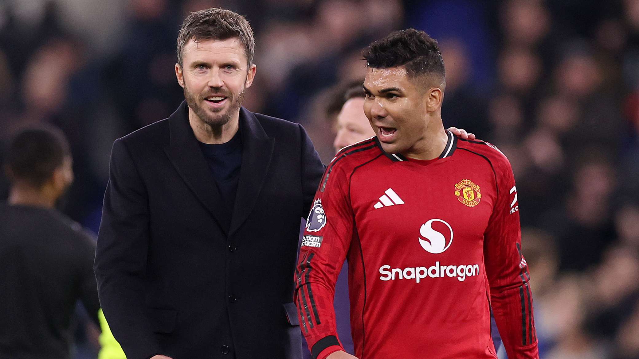 Carrick warns Man Utd players not to 'over-celebrate' UCL qualification  
