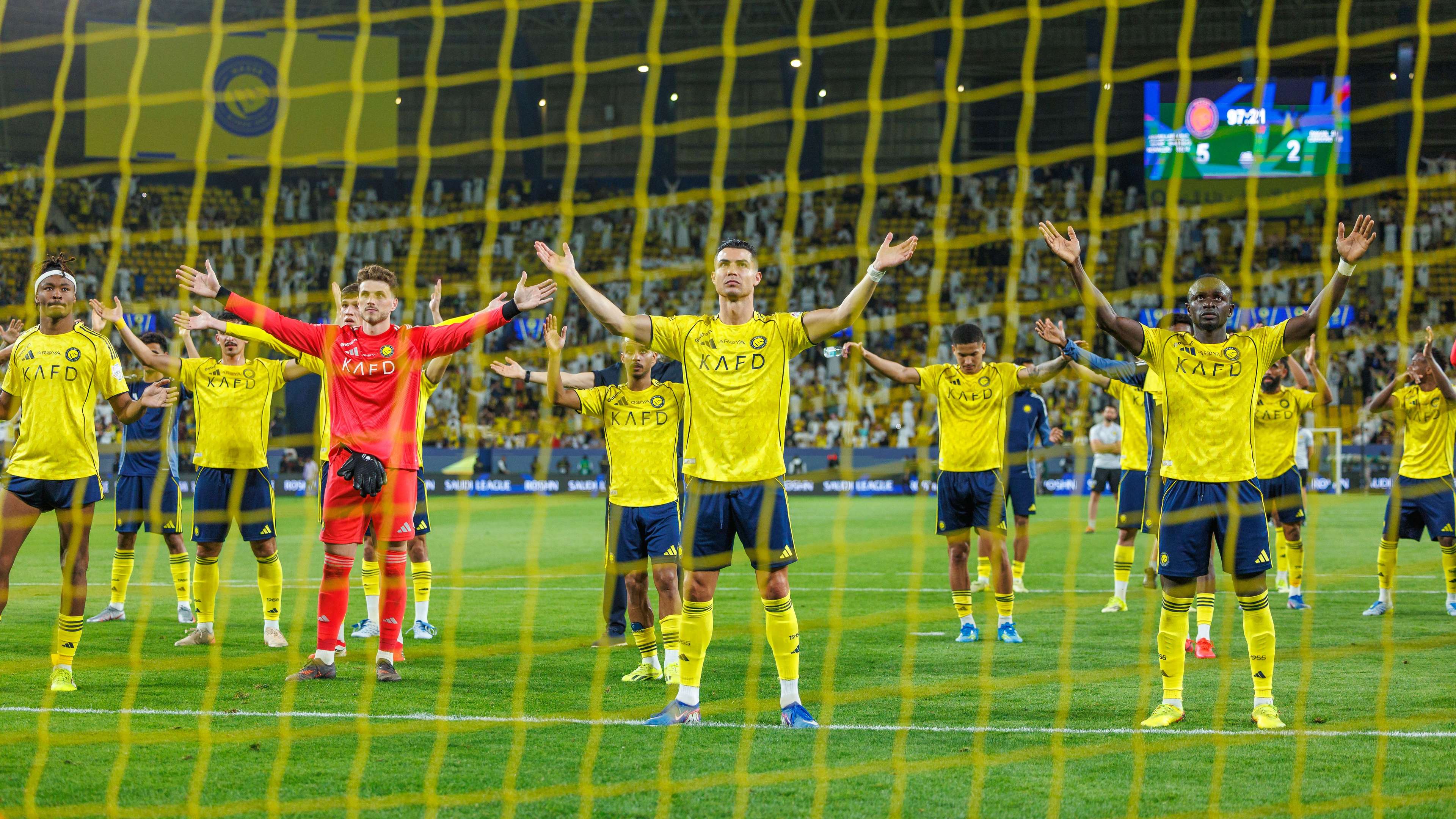 Jesus is the key... The Five-Star Team restores Al-Nasr's pride with a historic scoreline  